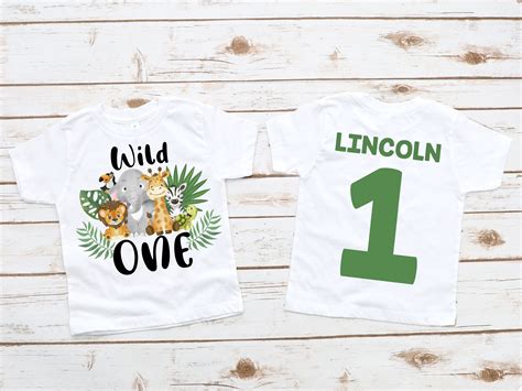 Wild One Birthday Shirt